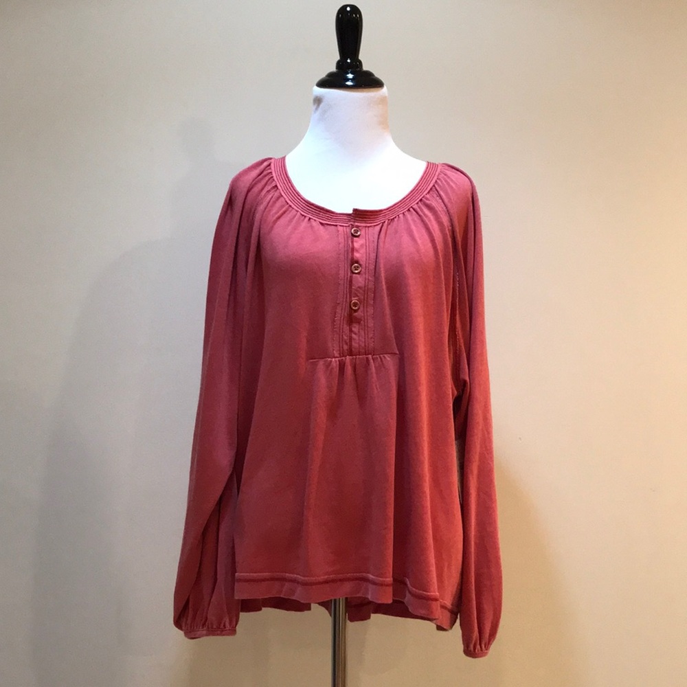 Free People Acadia Henley Top